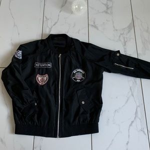 Fall/spring bomber jacket - size Small